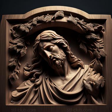 3D model st jesus (STL)